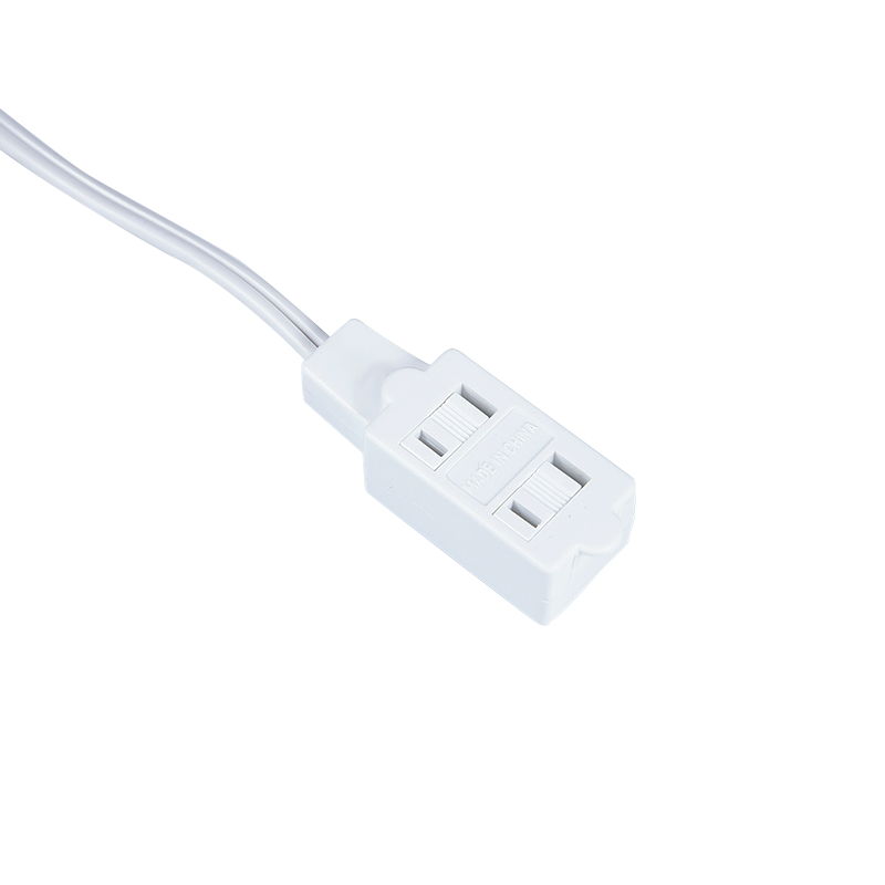 American indoor Extension Cord, White MD-101+MD-101Z